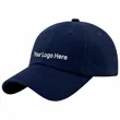 Custom Logo Baseball Cap Embroidered Promotional Team Hat | https://www.bestnamebadges.com