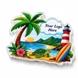 Custom Acrylic Fridge Magnet | https://www.bestnamebadges.com