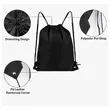 Draw string back bag | https://www.bestnamebadges.com