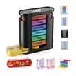 Weekly Pill Organizer | https://www.bestnamebadges.com
