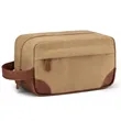 Travel Canvas Toiletry Bag | https://www.bestnamebadges.com