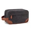 Travel Canvas Toiletry Bag | https://www.bestnamebadges.com
