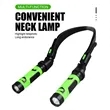 Rechargeable Hands Free Magnetic Neck Light | https://www.bestnamebadges.com