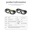 LED Safety Headlamp Glasses | https://www.bestnamebadges.com