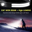 Dual LED Strip Headlamp for Forehead | https://www.bestnamebadges.com