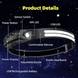 Dual LED Strip Headlamp for Forehead | https://www.bestnamebadges.com