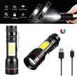 Zoomable Hand Light COB Lamp with Magnet and Clip | https://www.bestnamebadges.com
