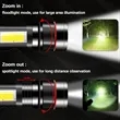 Zoomable Hand Light COB Lamp with Magnet and Clip | https://www.bestnamebadges.com