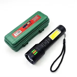 Zoomable Aluminum Alloy Flashlight