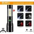 Zoomable Aluminum Alloy Flashlight | https://www.bestnamebadges.com