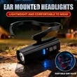 Rechargeable LED Ear-Hook Light | https://www.bestnamebadges.com