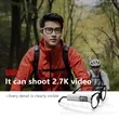 2.7K Ultra HD Head Mounted WiFi Vlog Camera | https://www.bestnamebadges.com