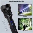 10.6" Rechargeable LED Flashlight 99,000 Lumens | https://www.bestnamebadges.com