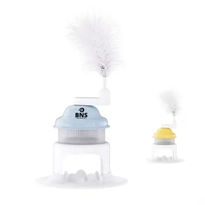 nteractive Rotating Feeder and Teaser Pet Toy