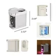Wearable Clip-On Cooling Fan with LED Light | https://www.bestnamebadges.com