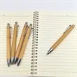 Custom Eco Friendly Bamboo Ballpoint Pen Corporate Gifts | https://www.bestnamebadges.com