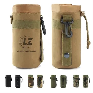 Custom Tactical Cylindrical Pouch With Carabiner Gifts