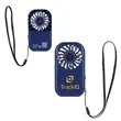 Squall Ultra Mini High-Speed Rechargeable Fan with Lanyard | https://www.bestnamebadges.com