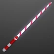 Candy Cane Light Sword Christmas Saber | https://www.bestnamebadges.com