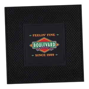Heavy Duty Vinyl Bar Counter Mat - 14" x 14"