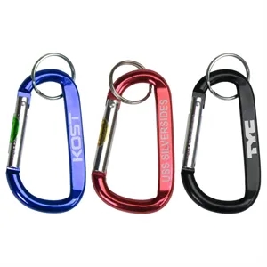 Large Anodized Carabiner Keyring