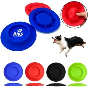 2-In-1 Silicone Flying Disc Pet Bowl