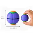 2 in 1 Press and Auto Rotate Decompression Fidget Spinners | https://www.bestnamebadges.com