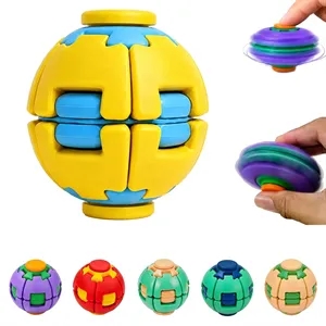 2 in 1 Press and Auto Rotate Decompression Fidget Spinners