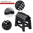 Portable Plastic Folding Step Stool With Carry Handle | https://www.bestnamebadges.com