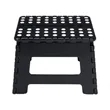 Portable Plastic Folding Step Stool With Carry Handle | https://www.bestnamebadges.com