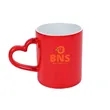 Personalized Heart Handle Color Changing Mug | https://www.bestnamebadges.com