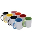 Sublimation Interior Coated Ceramic Mugs | https://www.bestnamebadges.com
