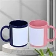 DIY Design Ceramic Mugs BulkSolidColor Cups | https://www.bestnamebadges.com