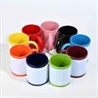 DIY Design Ceramic Mugs BulkSolidColor Cups | https://www.bestnamebadges.com