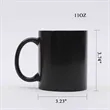 Color Changing Glossy Heat Transfer Mug | https://www.bestnamebadges.com