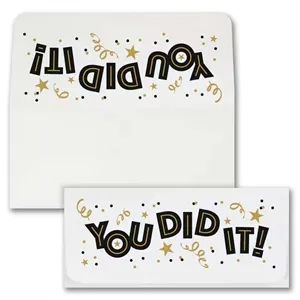 You Did It Currency Envelope