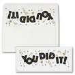 You Did It Currency Envelope | https://www.bestnamebadges.com