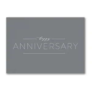 Silver Anniversary Card