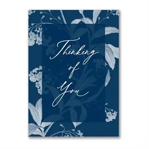 The Blue Thinking of You Card