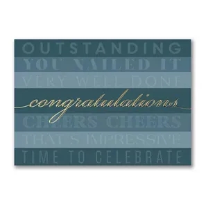 Impressive Job Congratulations Card