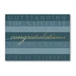 Impressive Job Congratulations Card | https://www.bestnamebadges.com