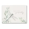 Dragonfly Angel Sympathy Card | https://www.bestnamebadges.com