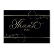 Golden Thanks Card | https://www.bestnamebadges.com
