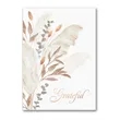 Grateful Always Thank You Card | https://www.bestnamebadges.com