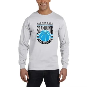 Gildan DryBlend Moisture Wicking Long Sleeve T-shirts
