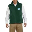 Harriton Fleece Vests | https://www.bestnamebadges.com