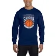 Gildan DryBlend Moisture Wicking Long Sleeve T-shirts | https://www.bestnamebadges.com
