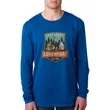 Next Level Men's Long Sleeve Crewneck Tees | https://www.bestnamebadges.com