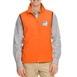 Harriton Fleece Vests | https://www.bestnamebadges.com