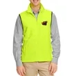 Harriton Fleece Vests | https://www.bestnamebadges.com